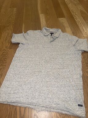 Good Man Brand Heather Gray Polo